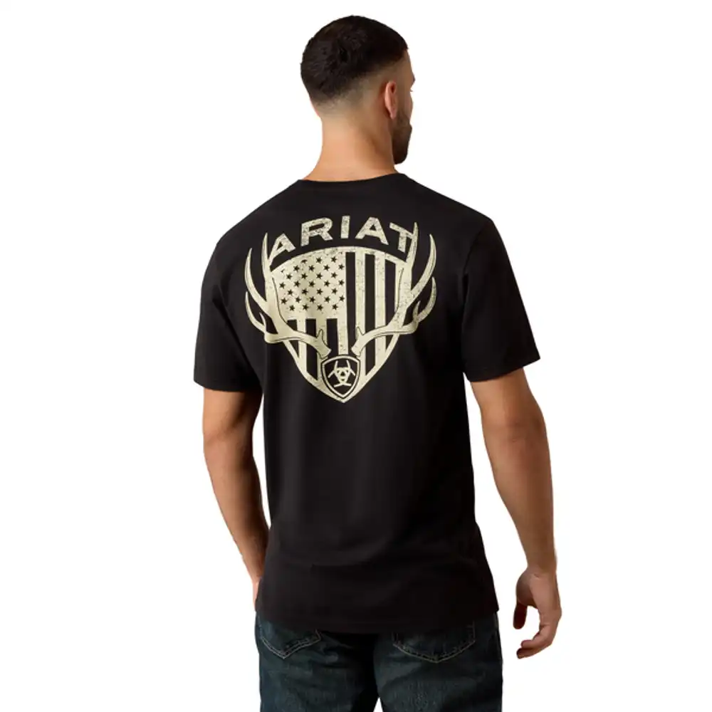 men's - ariat euromount patriot t-shirt