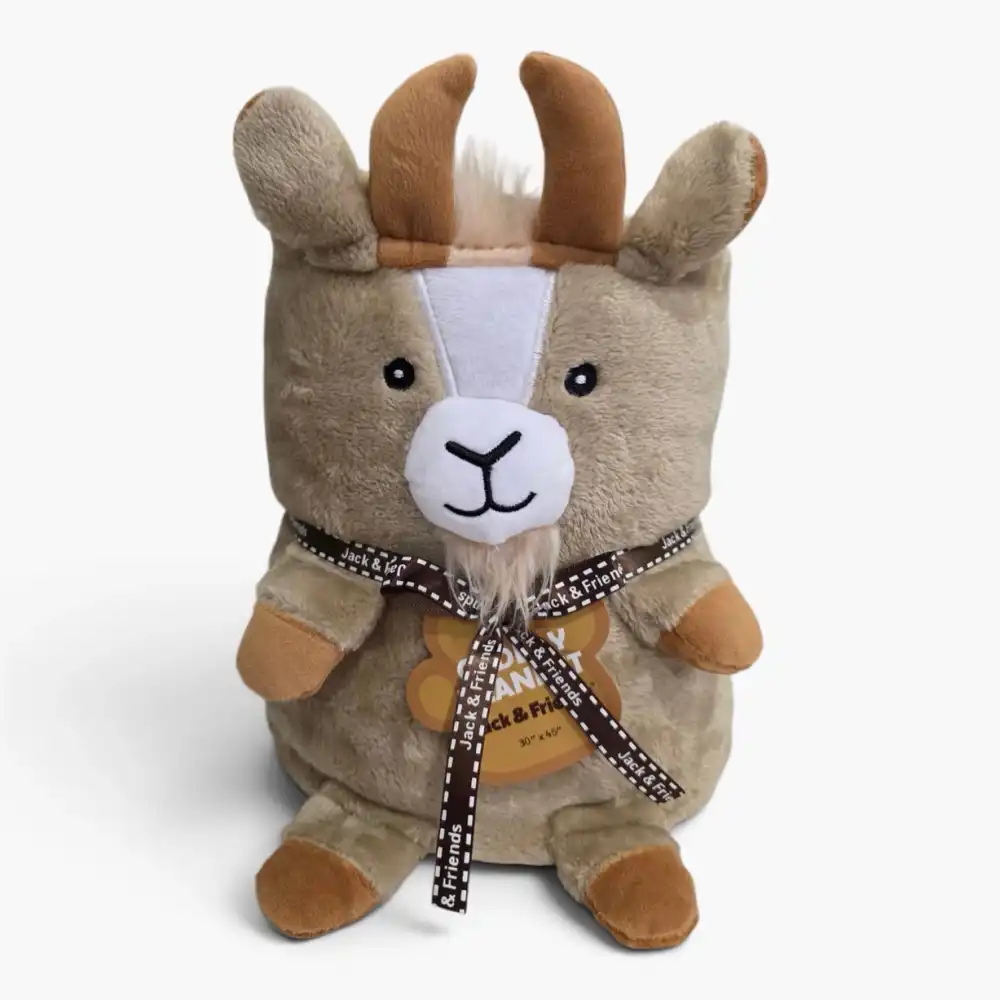 Goat Cuddly Blanket