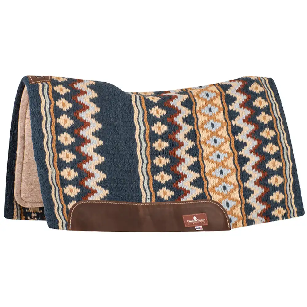 classic equine esp blanket top contoured saddle pad - assorted colors