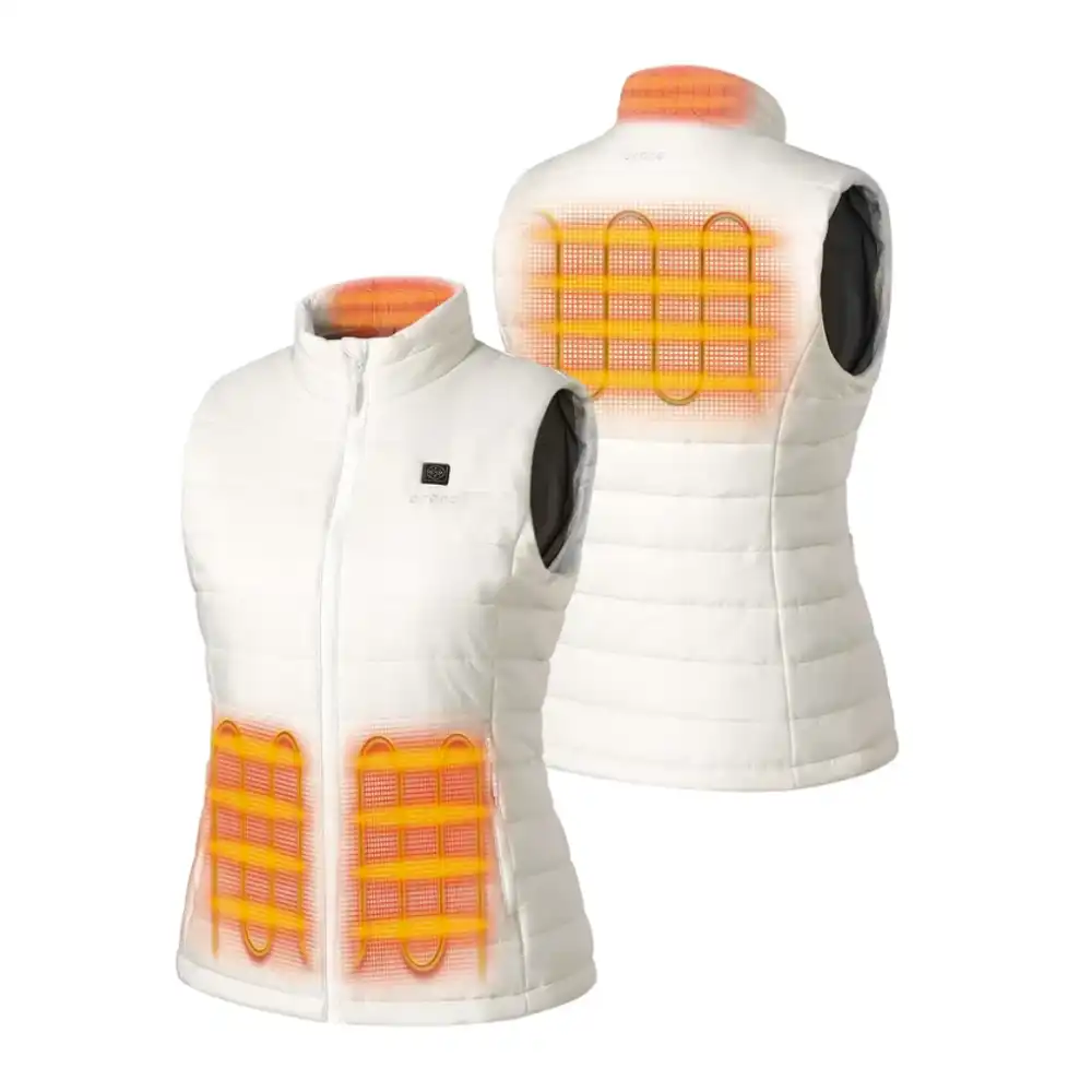 Women's Classic Heated Vest - White