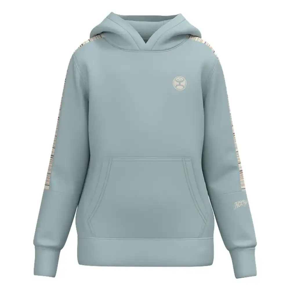 "canyon" youth girls hoody - cloud blue