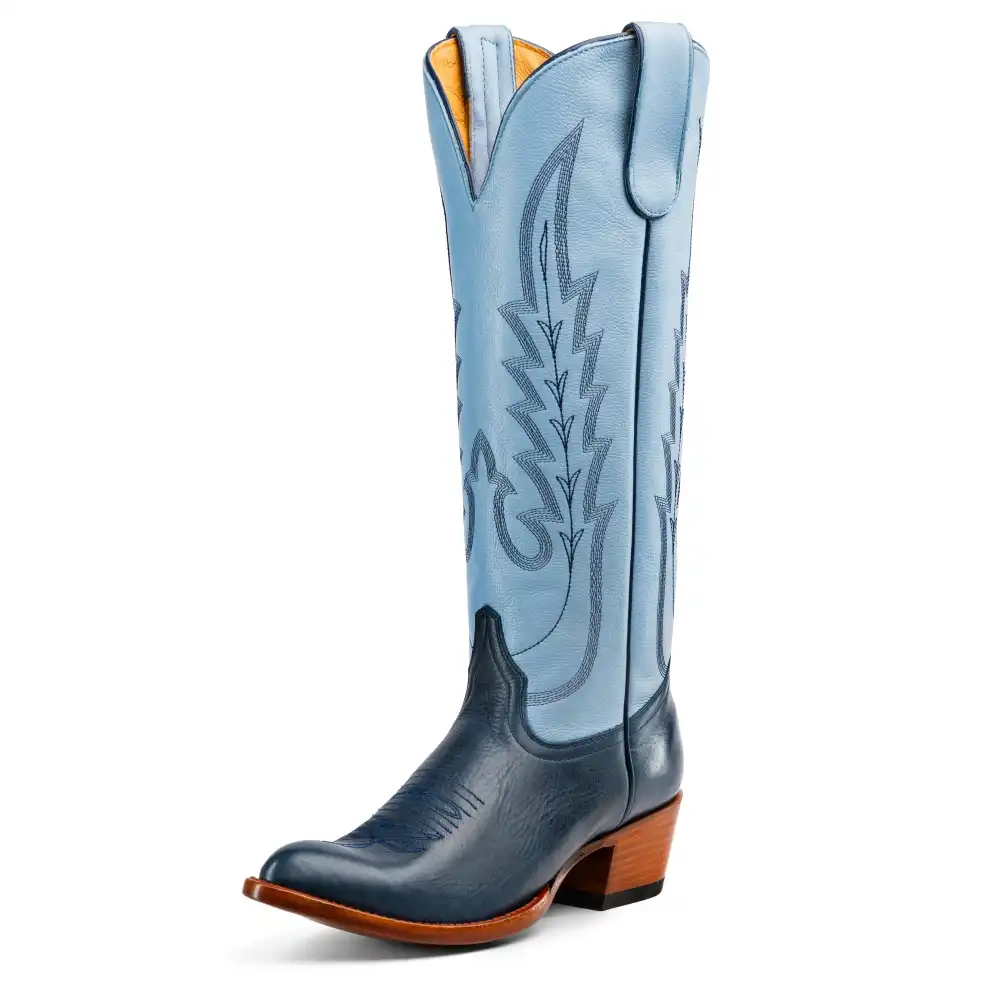 women's blue belle 15" tall western boots