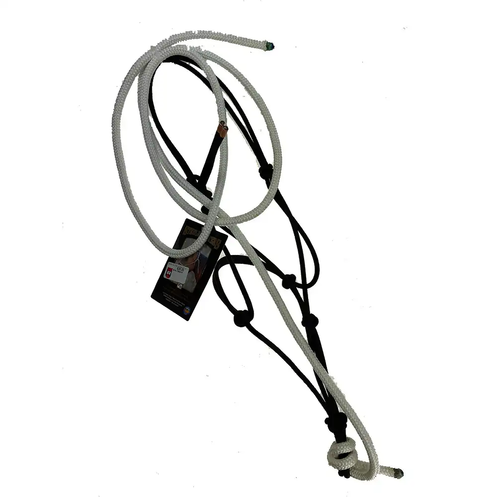 rope halter 10' lead