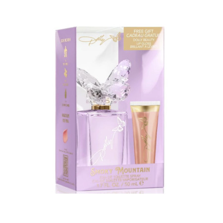 Dolly Smoky Mountain Perfume & Lip Gloss Set