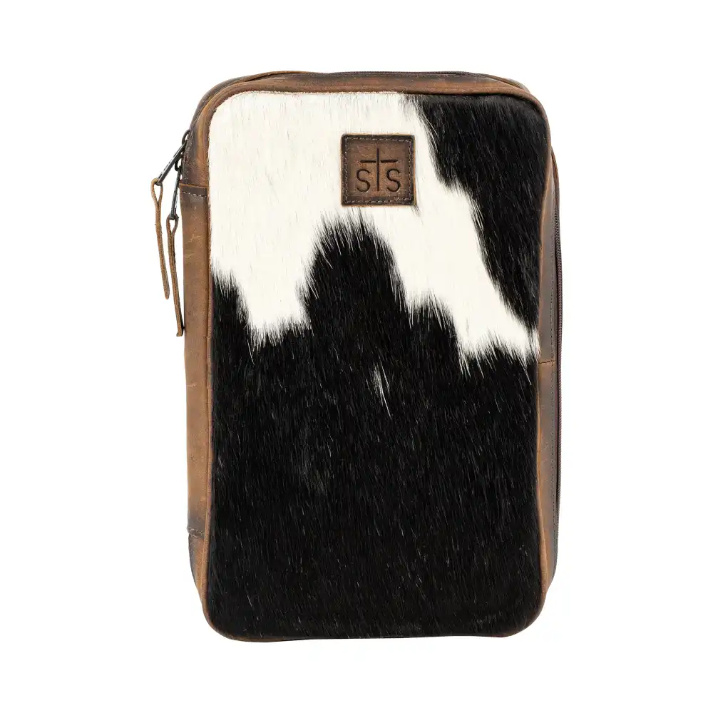 cowhide squash jewelry case