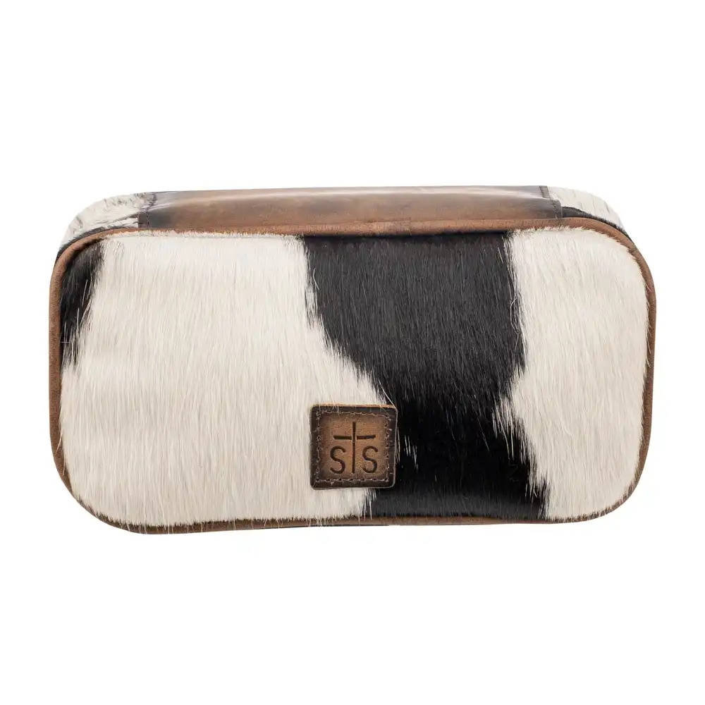 cowhide jewelry organizer