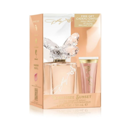 Dolly Tennessee Sunset Perfume & Lip Gloss Set