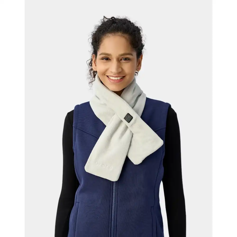 Unisex Heated Scarf 2.0 - Light Gray