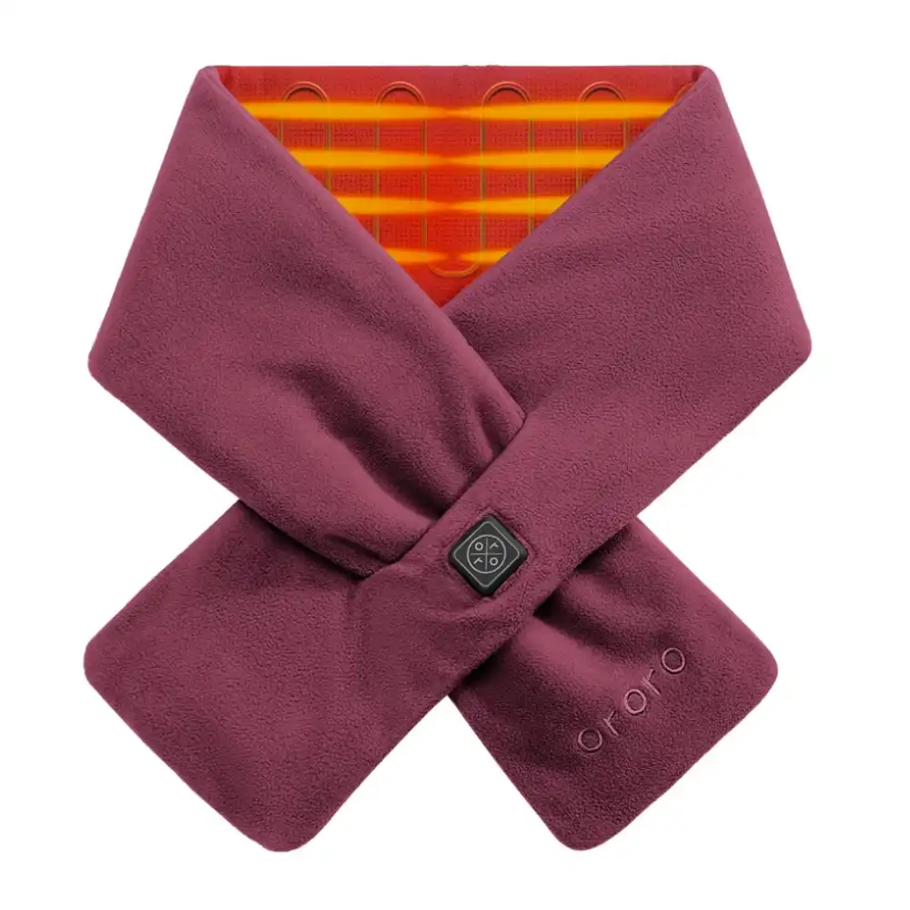 Unisex Heated Scarf 2.0 - Maroon