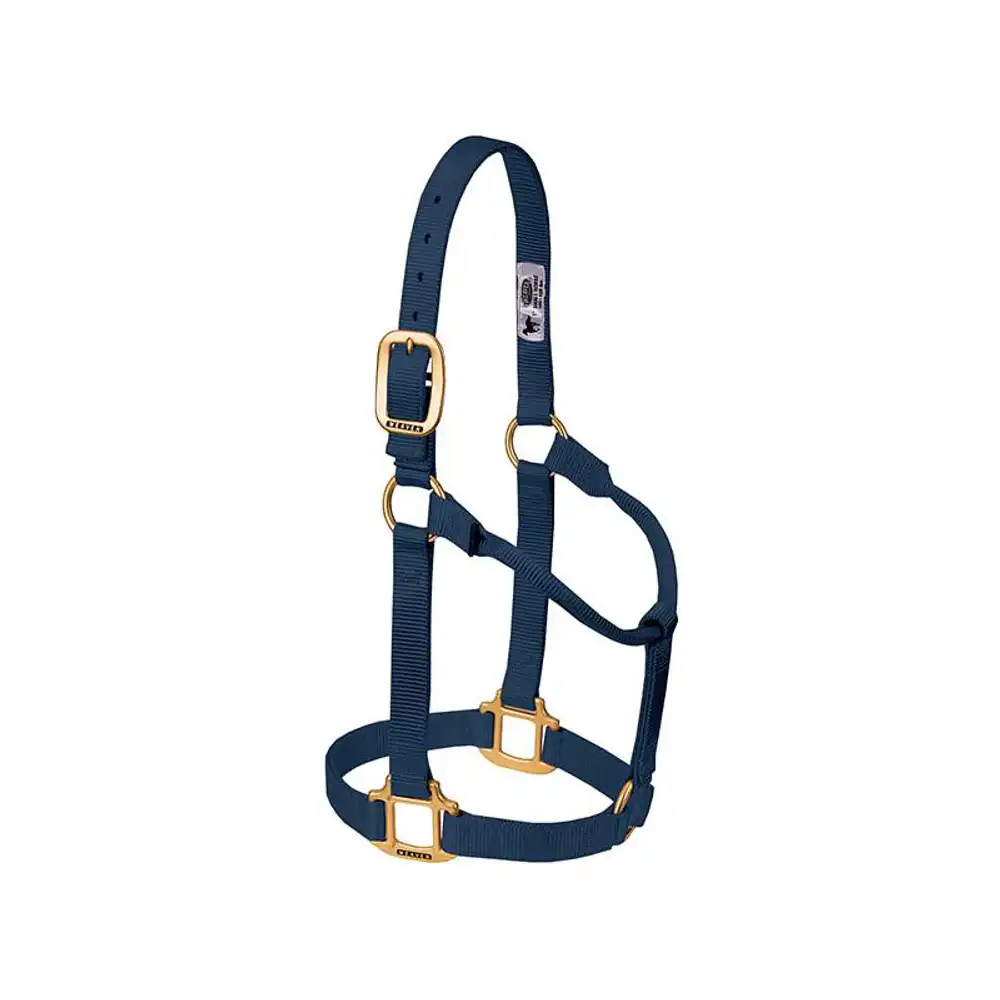 original adjustable chin and throat snap halter, 3/4"