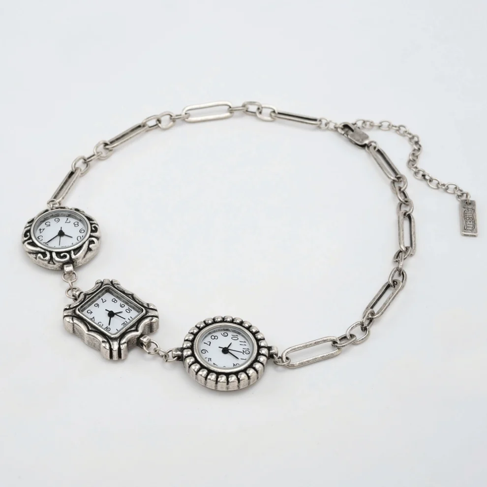 Hillbetty x Ella Langley "Greta" Necklace - Silver