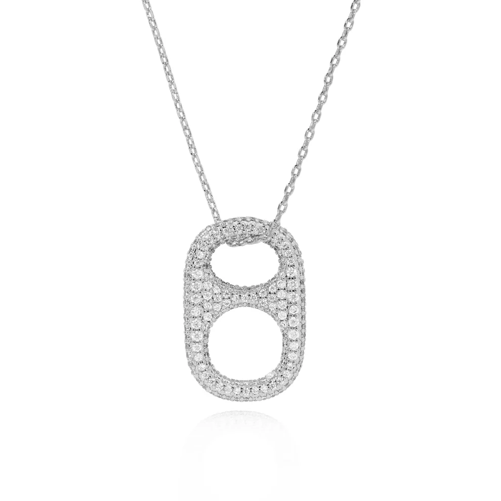 Hillbetty Poptab Necklace - Silver