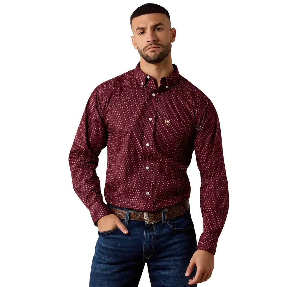 men's - wrinkle free reliance classic fit shirt