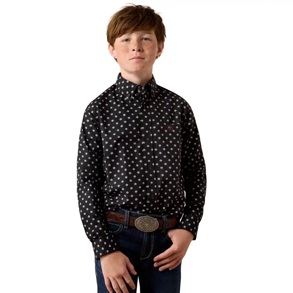 boy's - larsen classic fit shirt