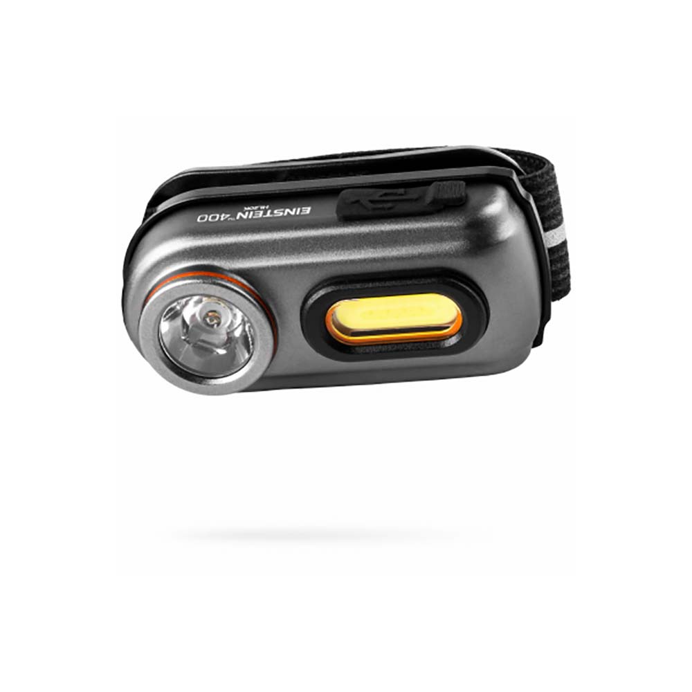 EINSTEIN RECHARGEABLE HEAD LAMP - 5 LIGHT MODES