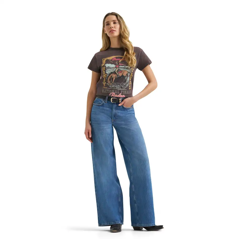 howdy vegas retro reg graphic tee - phantom