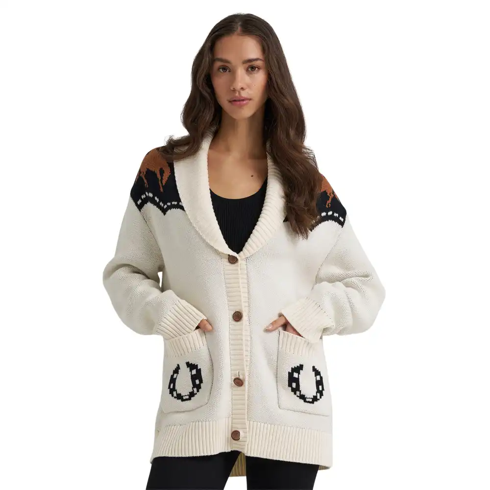 women's wrangler montana cardigan