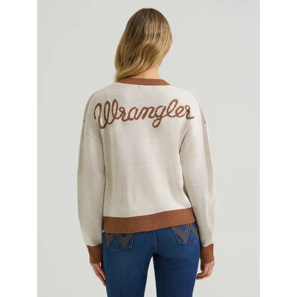 women's wrangler v-neck cardigan