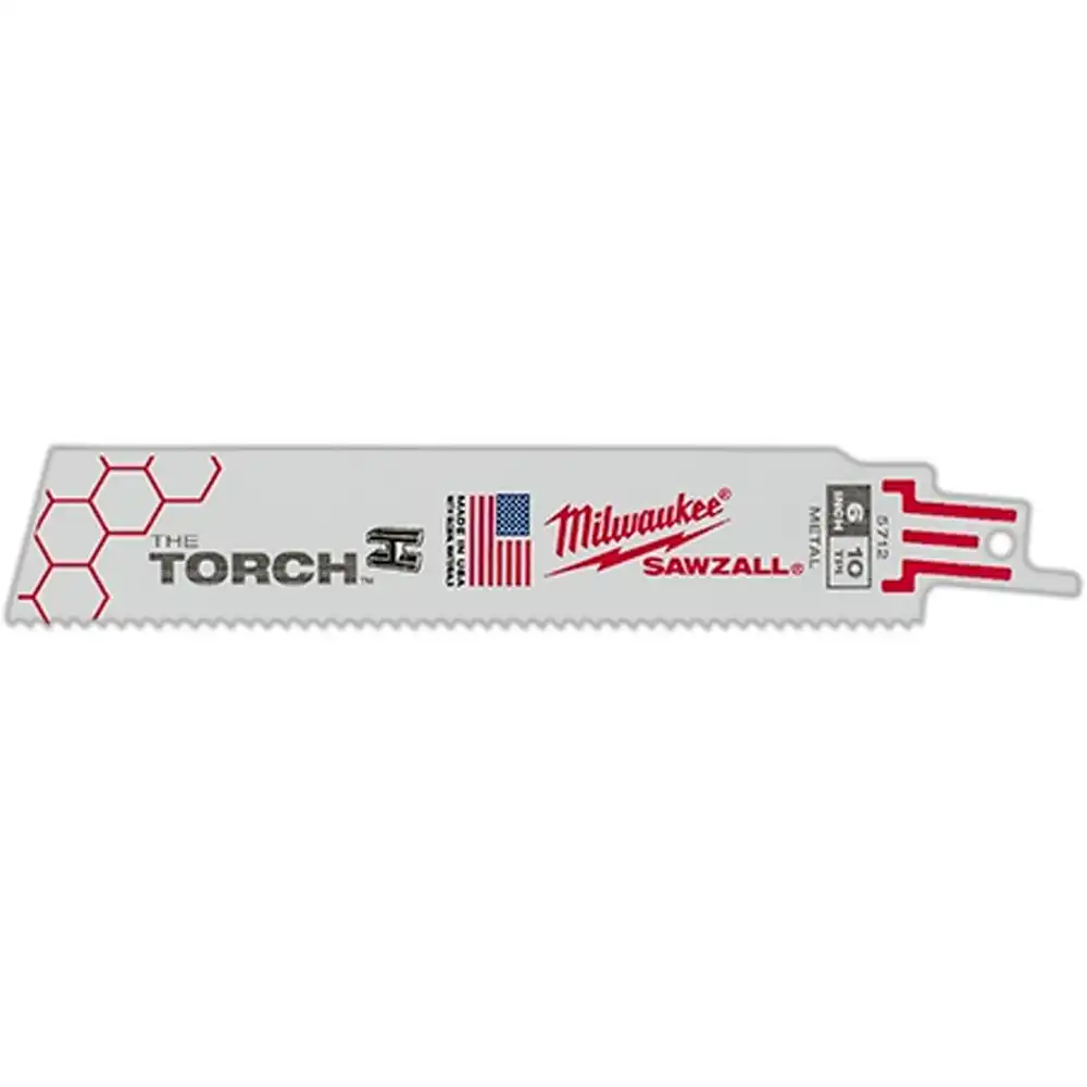 SAWZALL® TORCH™ Metal Demolition Blades - 5 Pack, 10 TPI