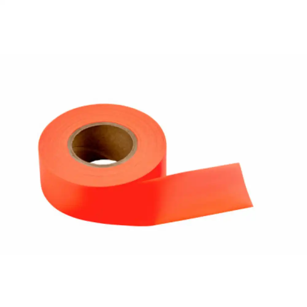 flagging tape, glo orange, 150 ft.