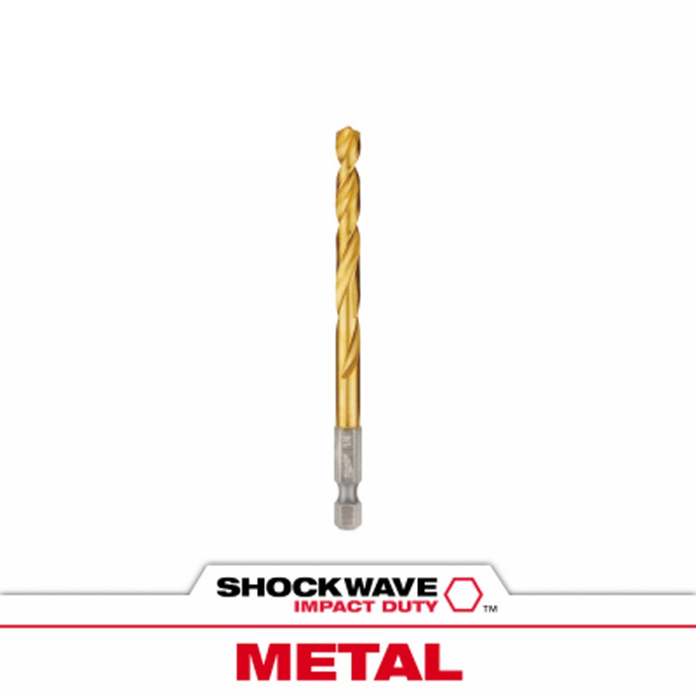 Shockwave Impact-Duty Titanium Drill Bit
