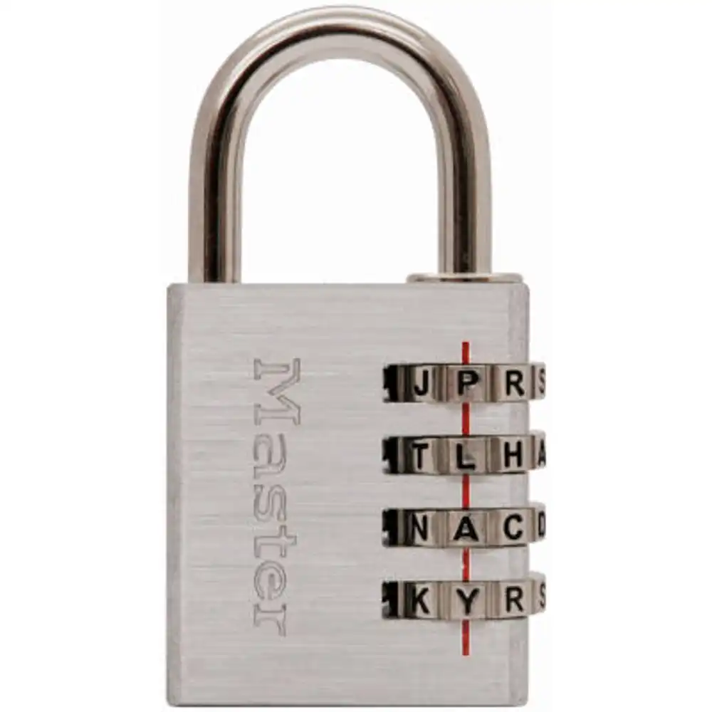 aluminum alpha luggage lock