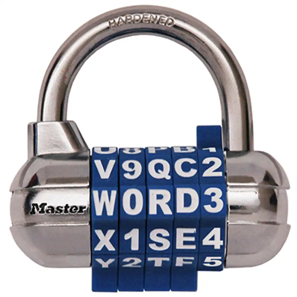 password plus combination padlock