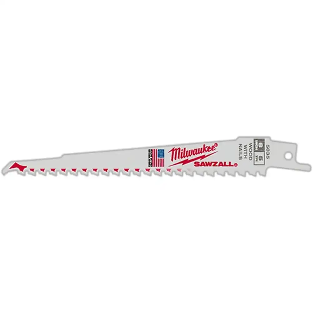 SAWZALL® Nail Embedded Wood Blades - 25 Pack