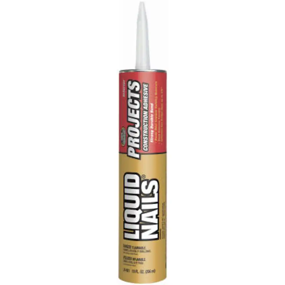 construction adhesive, light tan, 10-oz.