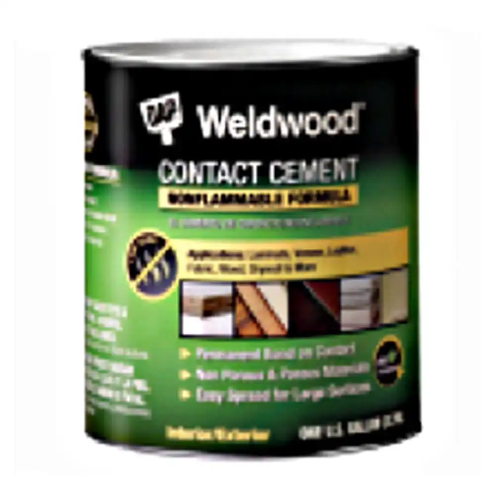 weldwood nonflammable contact cement, 1-qt.
