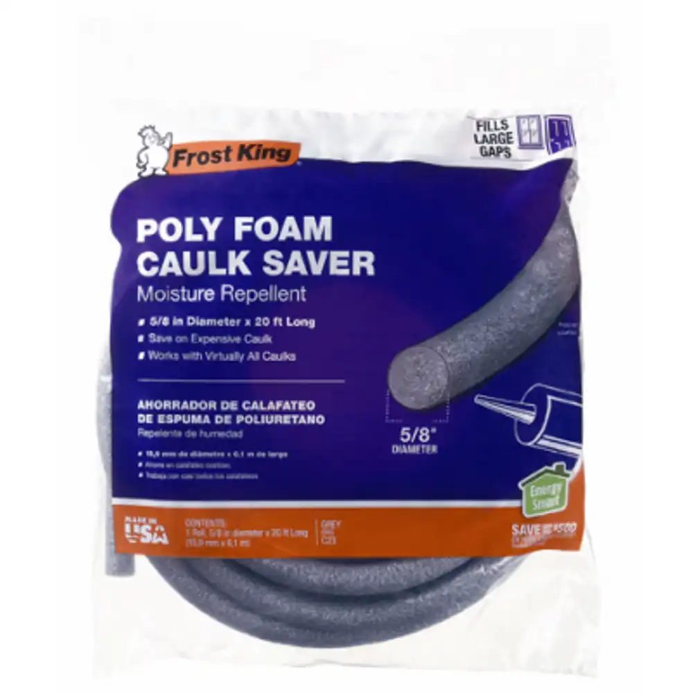 caulk saver, 5/8 in. diam. x 20 ft.