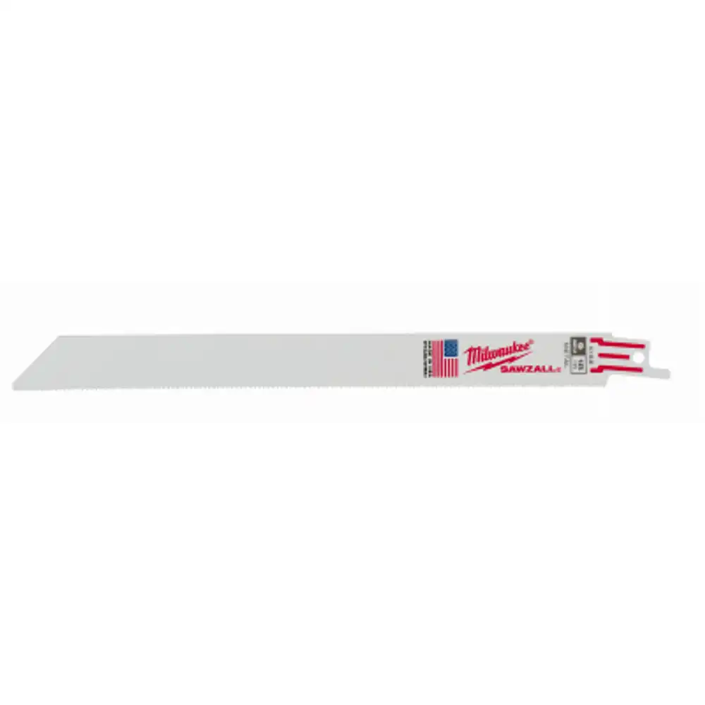 sawzall reciprocating saw blade, thin kerf, bi-metal 18 tpi, 9 in.