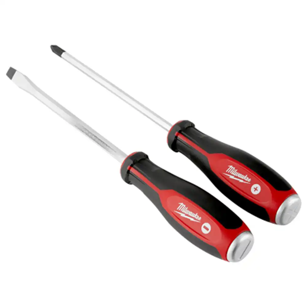 2-pc. demolition screwdriver with steel cap