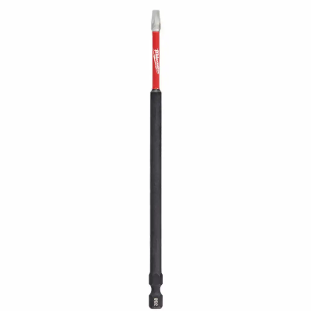 shockwave #2 square power bit, 6 in.