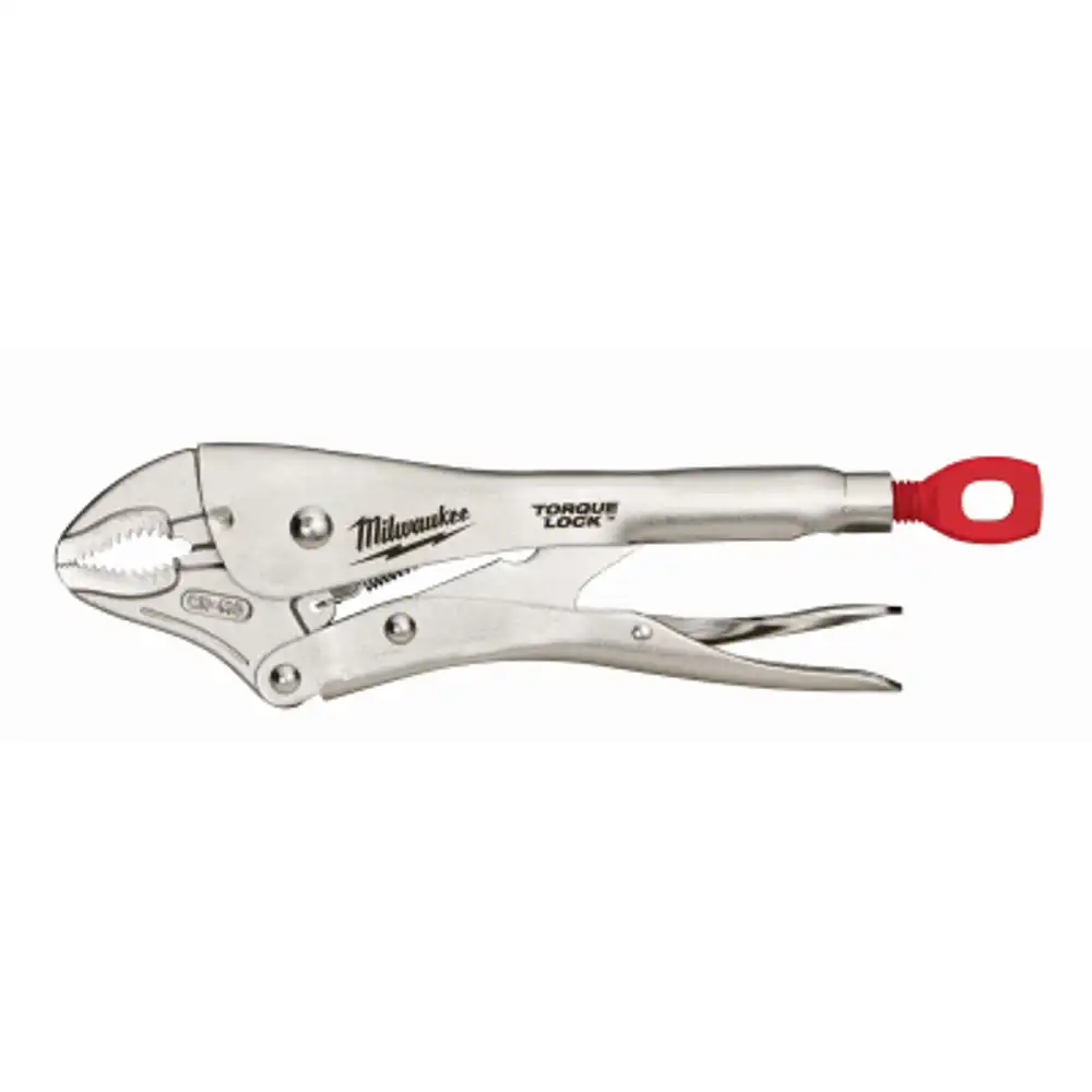 torque lock curved jaw locking pliers, 10 in.