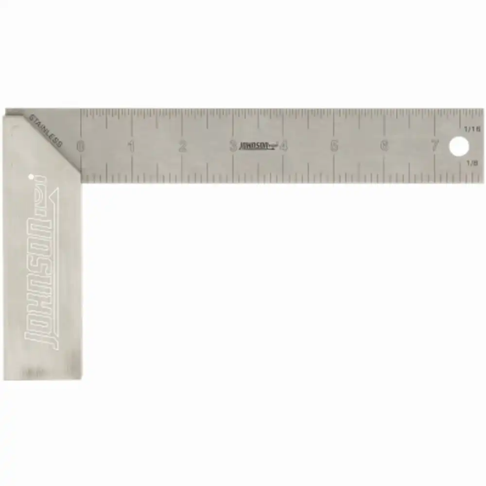 try square, aluminum, 8-in.