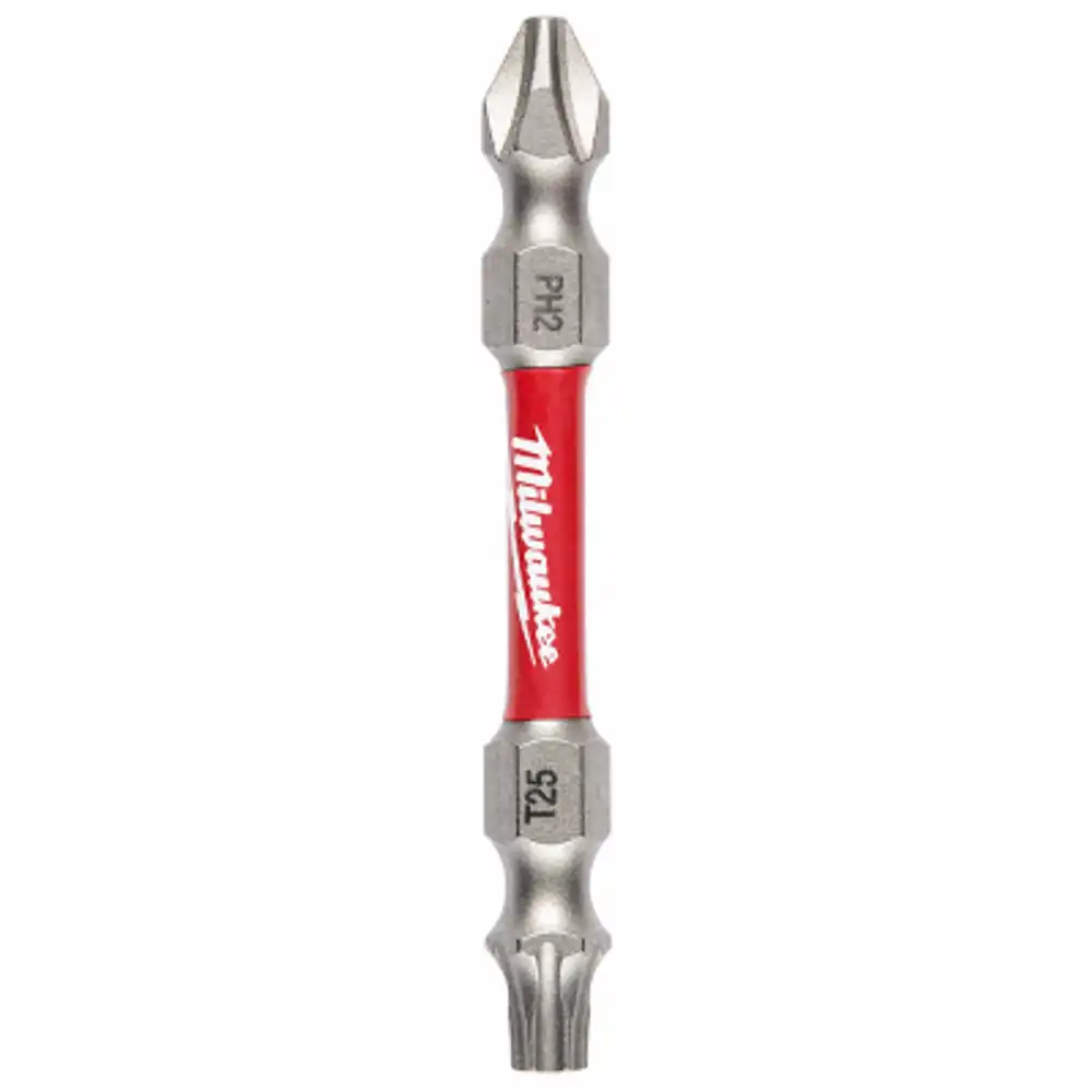 shockwave impact double-ended driver bit, phillips #2 / torx t25