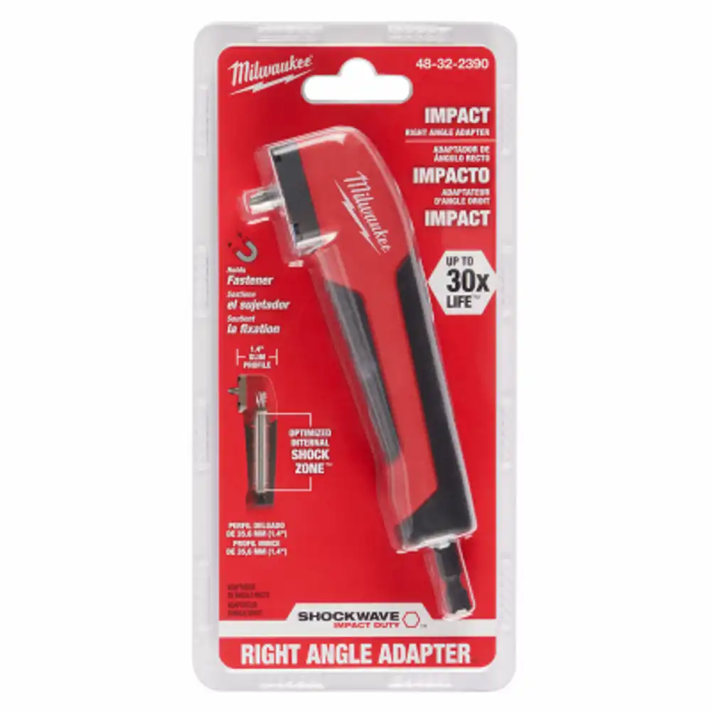 shockwave right angle impact drill adapter