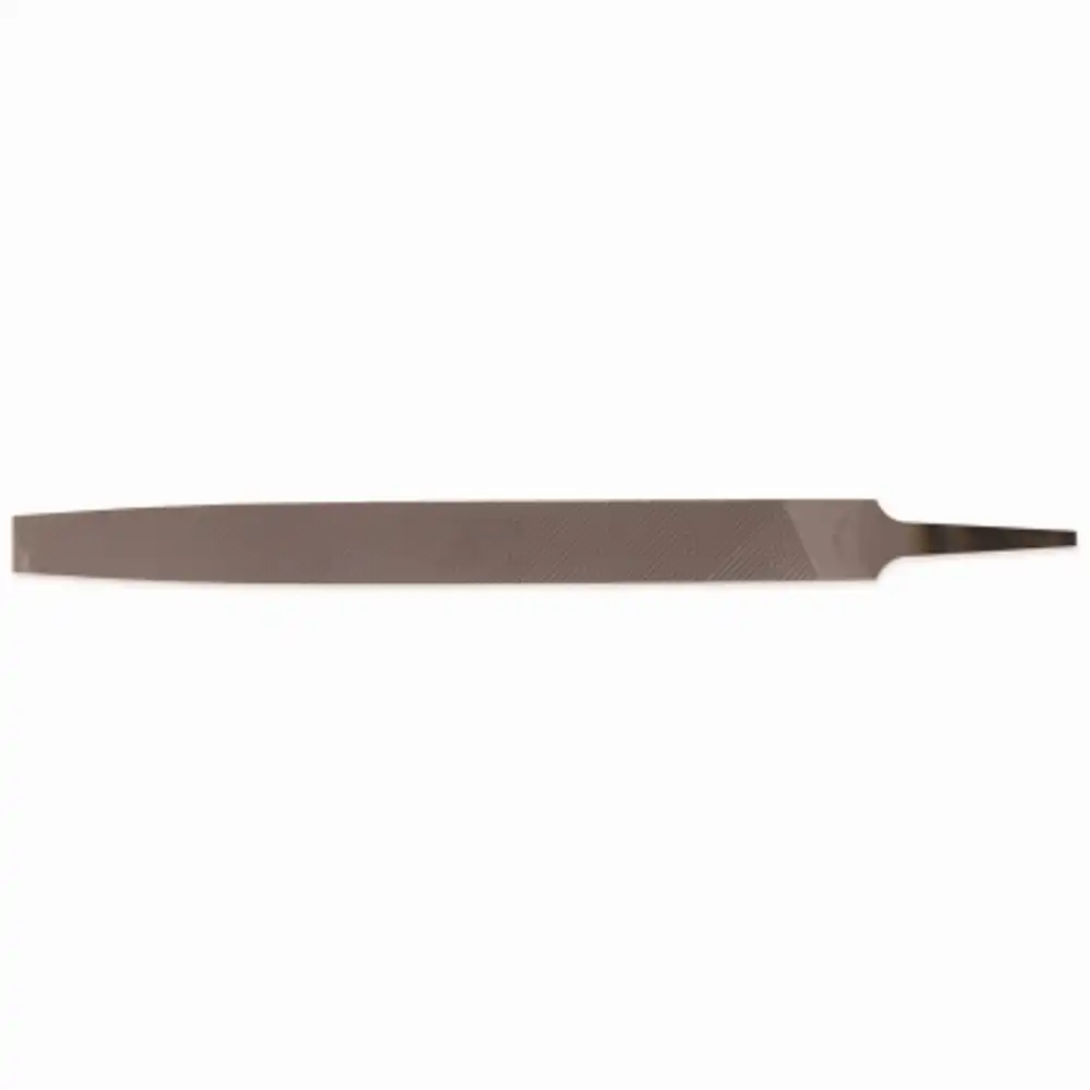 nicholson black diamond flat bastard file, double-cut, 8 in.