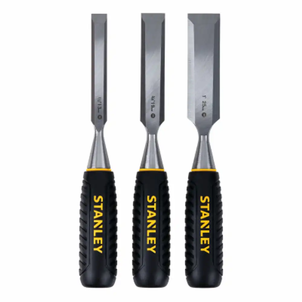wood chisel set, 3-pc.