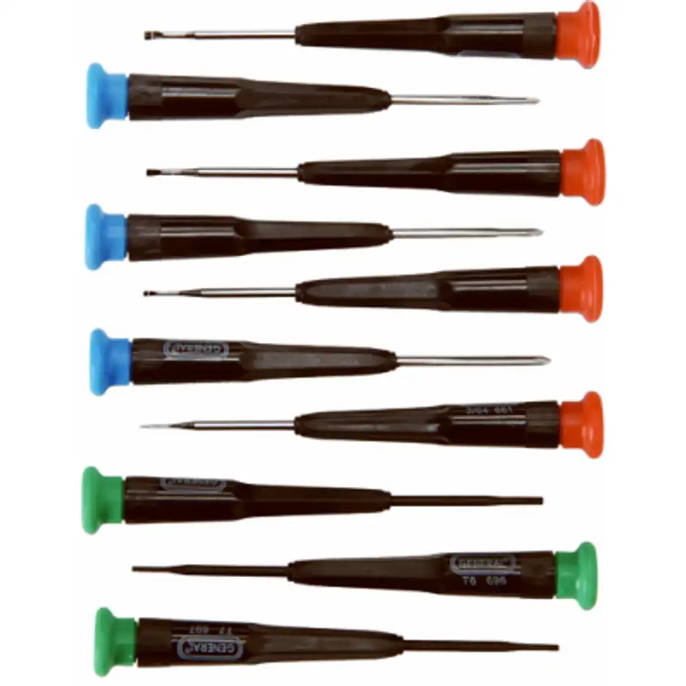 precision screwdrivers, 10-pc. set
