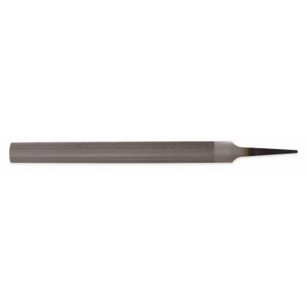 nicholson half-round bastard-cut file, 8 in.