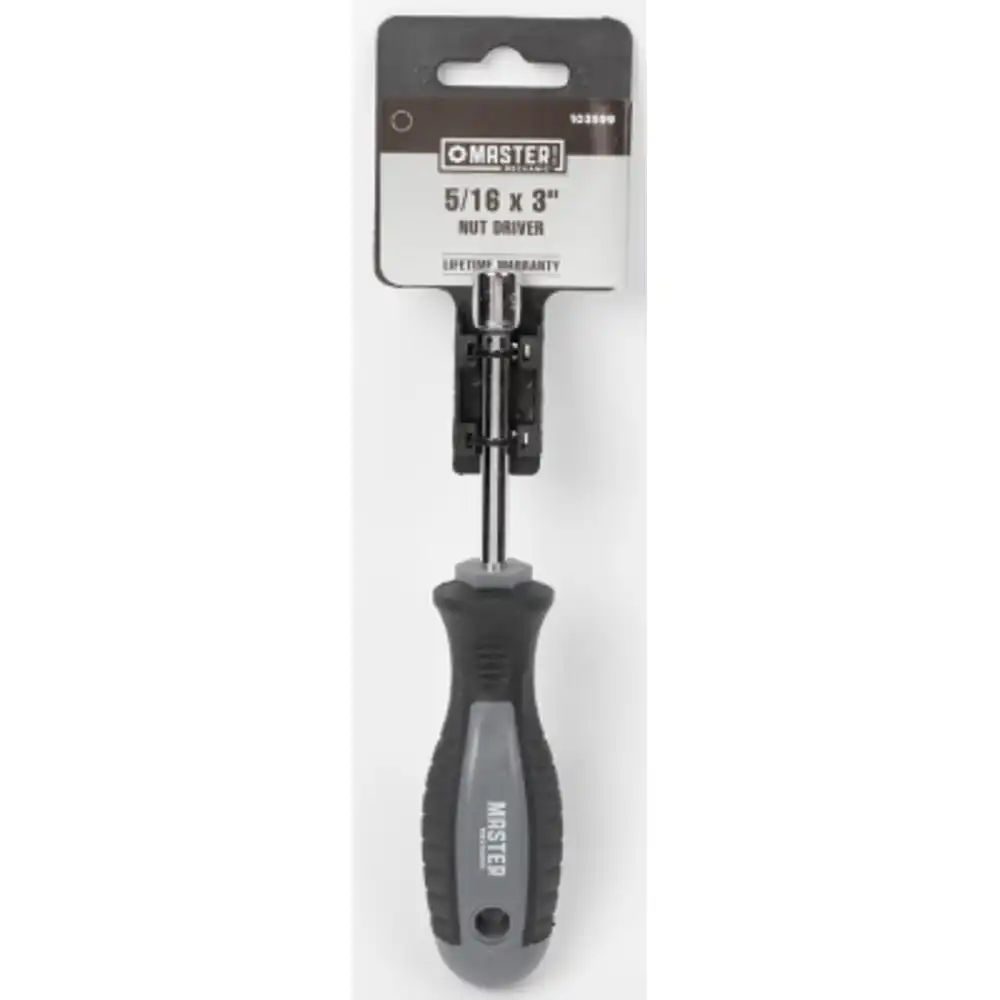 5/16 x 3-1/4 in. round solid nut driver