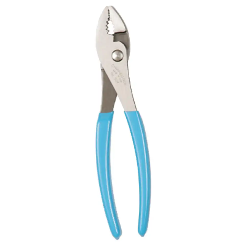 pliers, slip joint, cushion grip, 8-in.