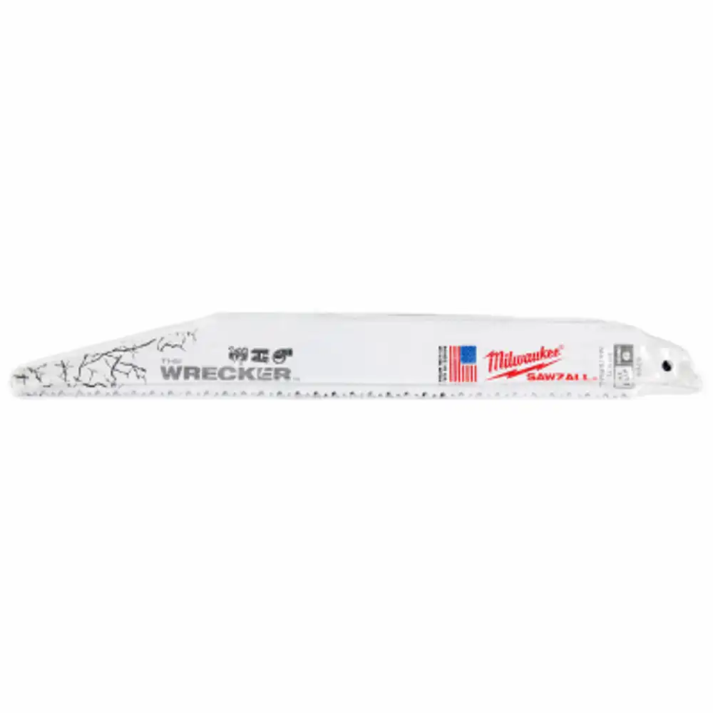 sawzall the wrecker reciprocating saw blade, 8 tpi, 9 in.