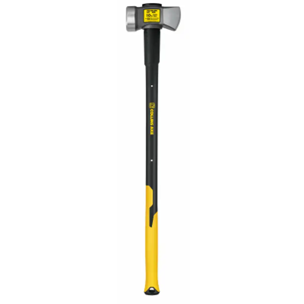 10 lb. demolition sledge hammer, 35 in. fiberglass handle