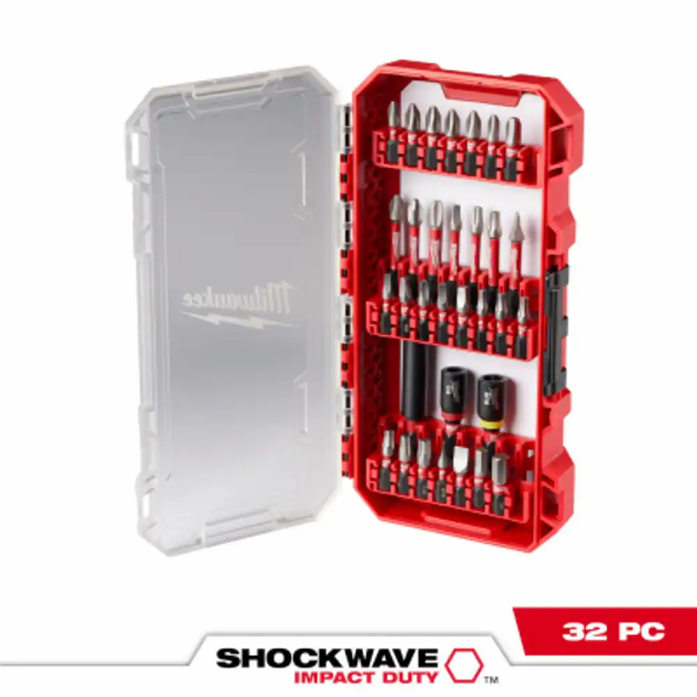 32-pc. shockwave magnetic bit set