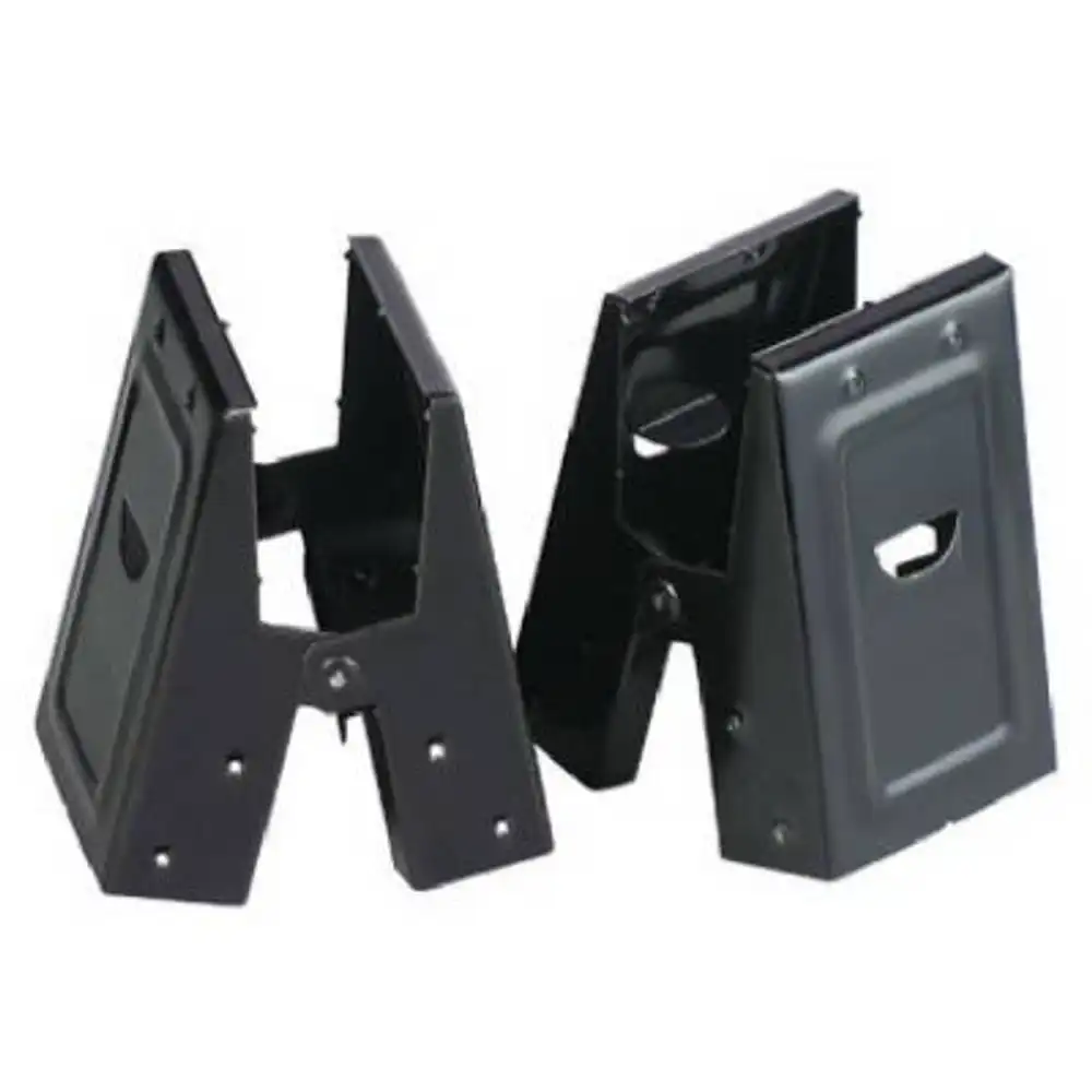 pair of medium-duty steel sawhorse brackets