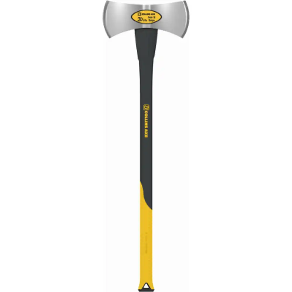3-1/2 lb. double bit michigan pattern axe, 34 in. fiberglass handle