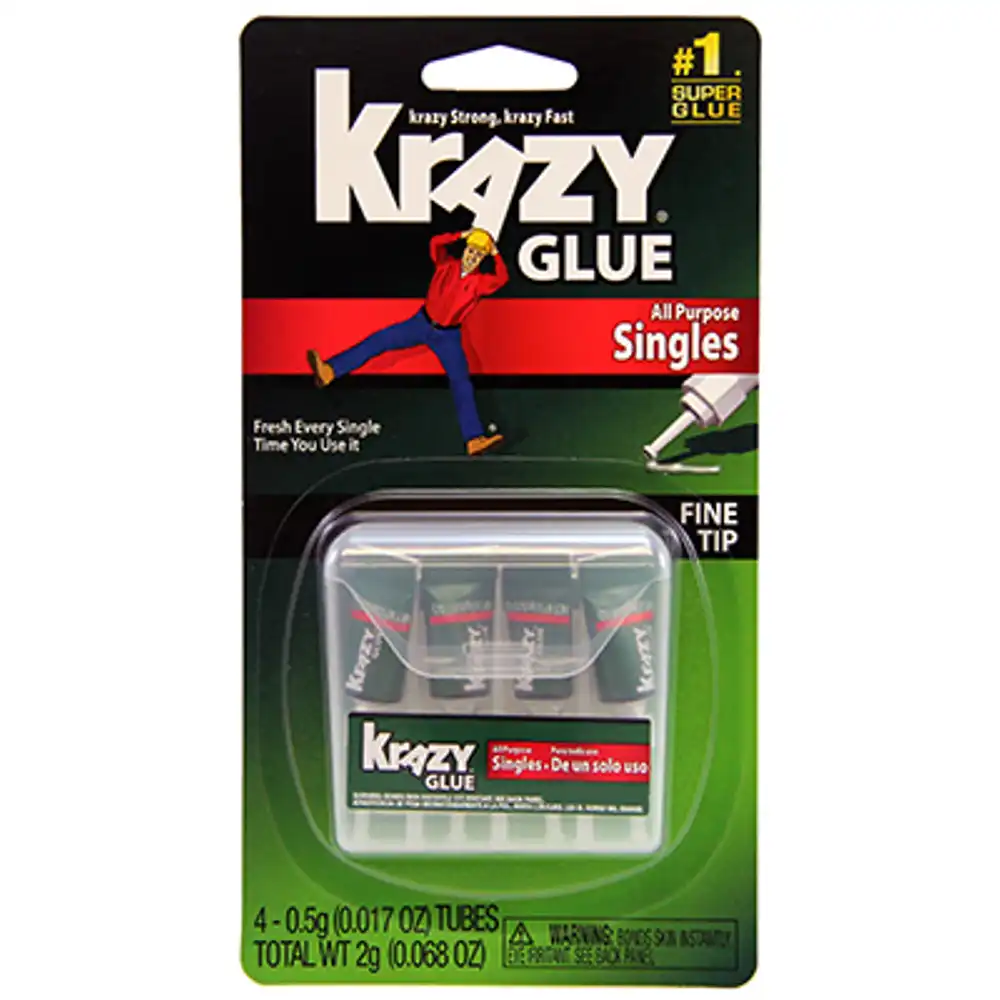 all purpose glue singles, 4-pk.